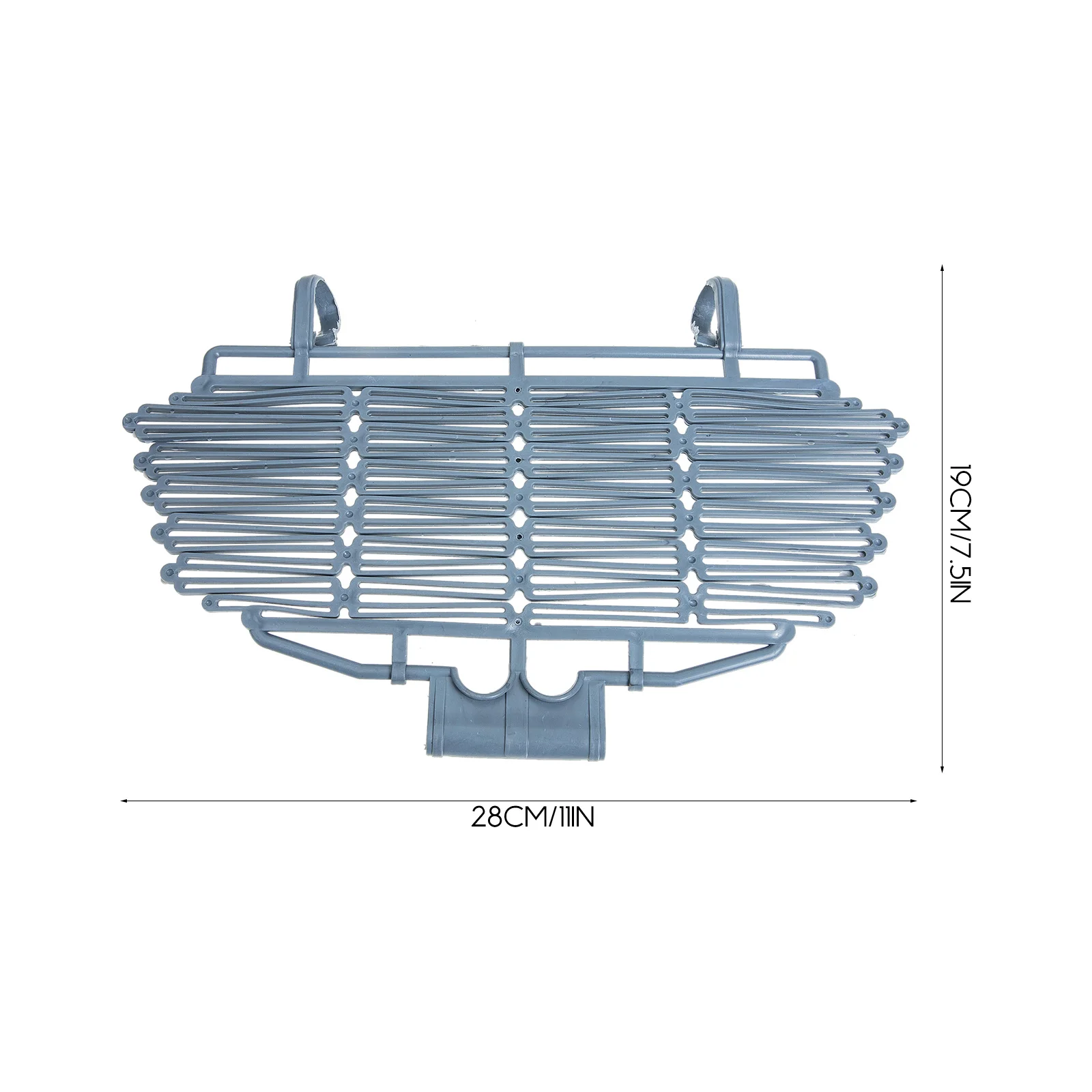 

Bike Basket Cover Premium Plastic Lightweight Sturdy Protective Lid for Front Cycling Basket Convenient Installation