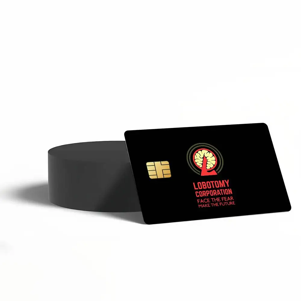 Game Lobotomy Corporation Card Stickers for Bank Access Protective Waterproof Film Cover Sticker Surprise Gift