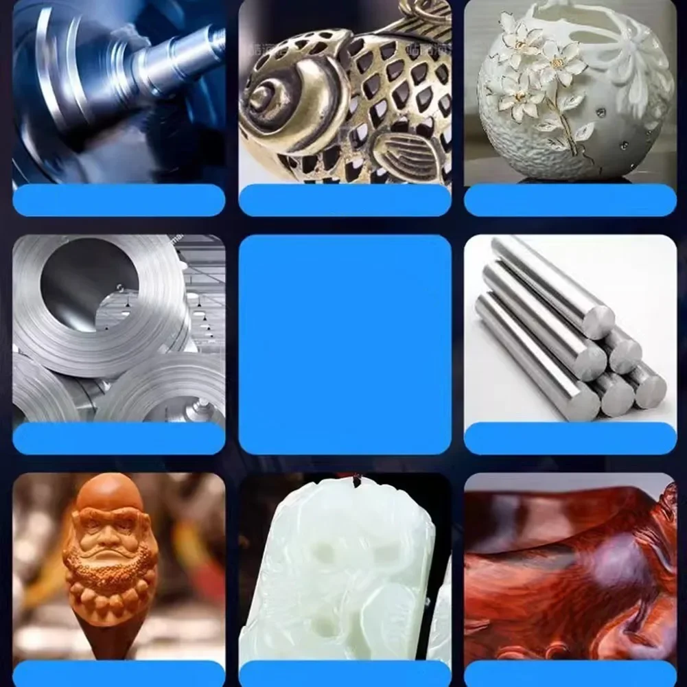 1PC 3mm 4mm 5mm 6mm Shank Rotary Burr Tool Diamond Coated Cylindrical Burr Shank Rotary Burr Rotary Power Tools