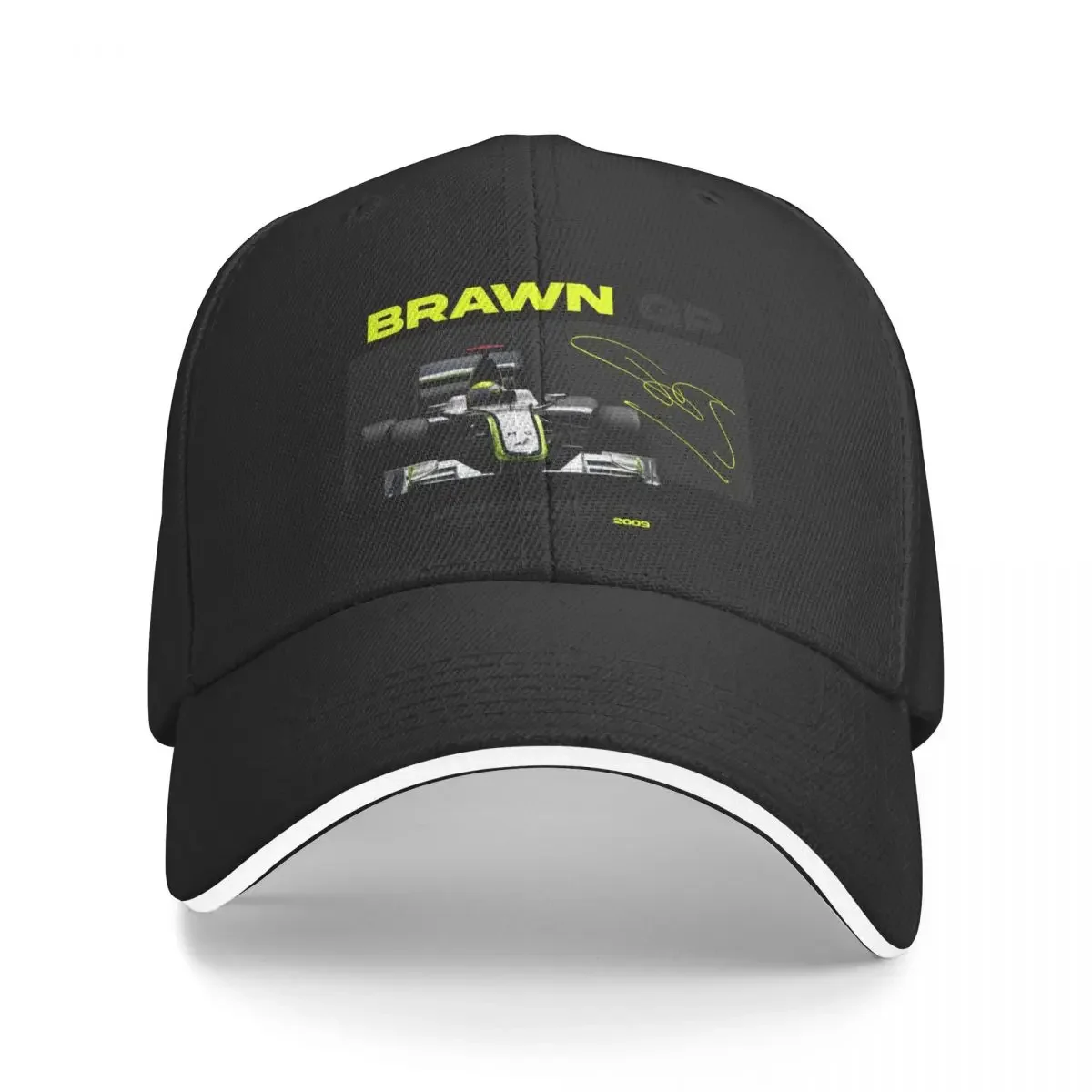 Jenson Button – Brawn GP Baseball Cap Beach Outing Vintage Snapback Cap Pferd Hut Baseball für Männer Frauen