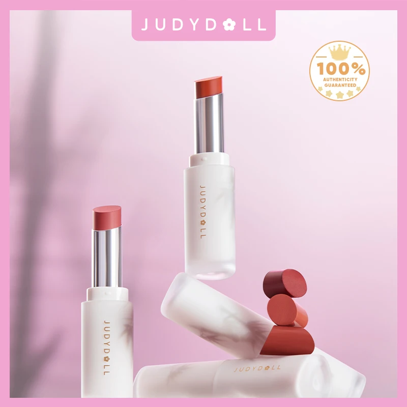 Judydoll Velvet Matte Lipstick, Soft & Lightweight, High-Pigment, Long-Lasting, Smooth Application for Elegant & Chic Lips