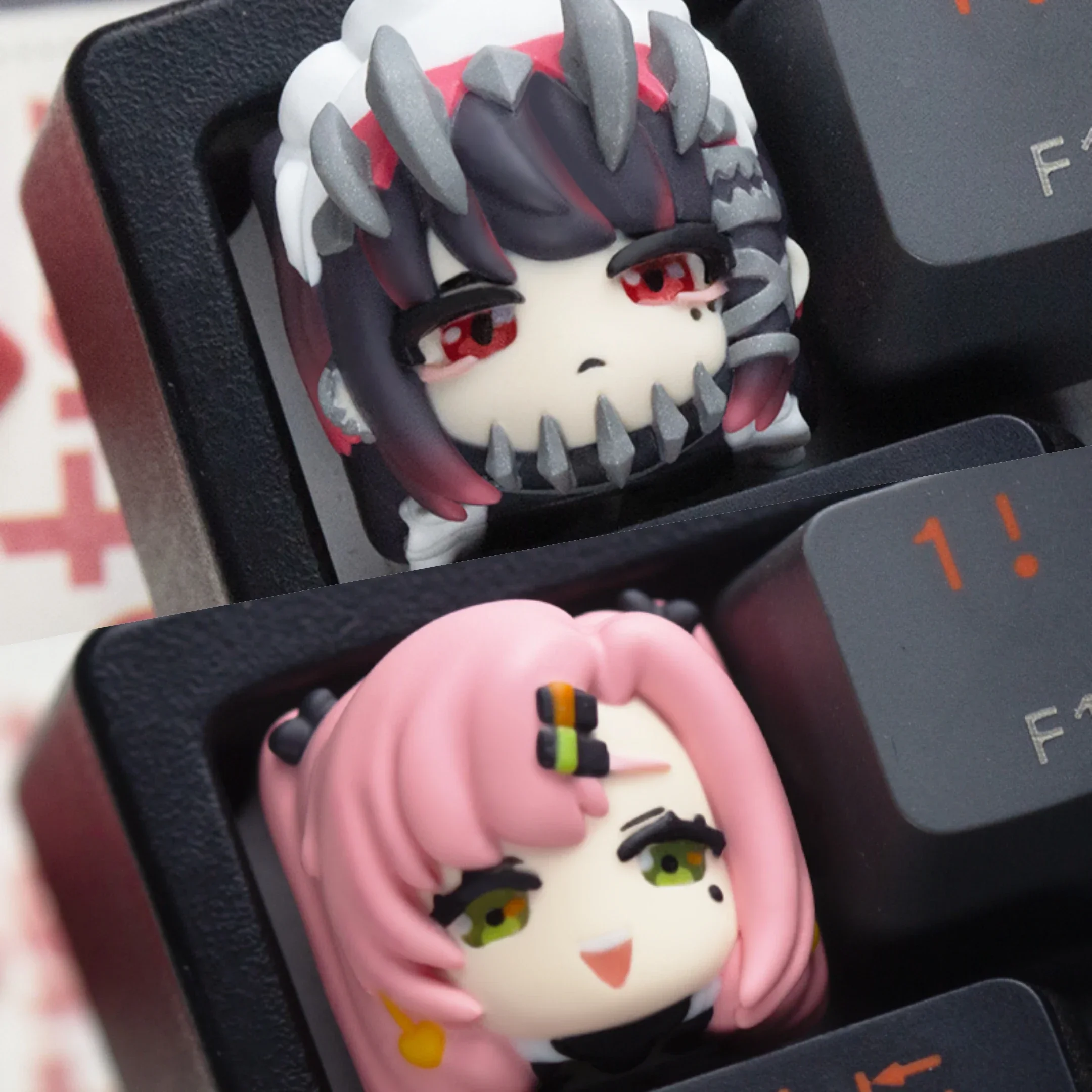 

Ellen Joe Anime Keycaps 3D Resin Nicole Artisan Keycaps for Mechanical Keyboard Accessories Customized Keyboard Caps MX Switch