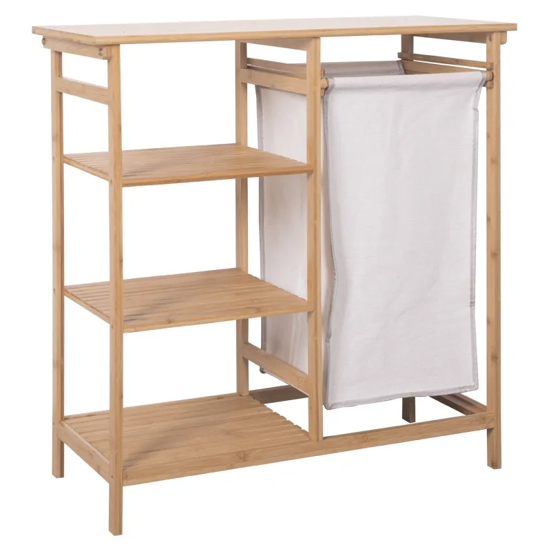 

4 Tier Laundry Hamper Basket, Laundry Room Shelves Hampers with Removable Baskets, Laundry Sorter for Bedroom Bathroom