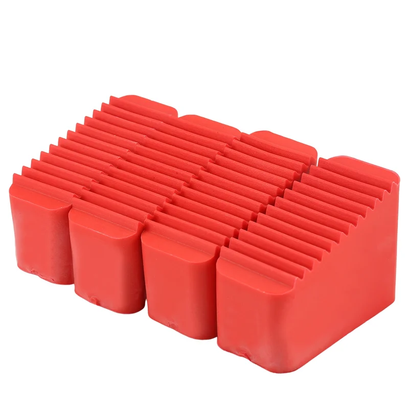 2025 حار نمط 4 قطعة قدم سلم الخطوة يغطي تنوعا سلم الساق يغطي عدم الانزلاق سلم منصات المطاط وسادة للقدم العازلة القدم Sle