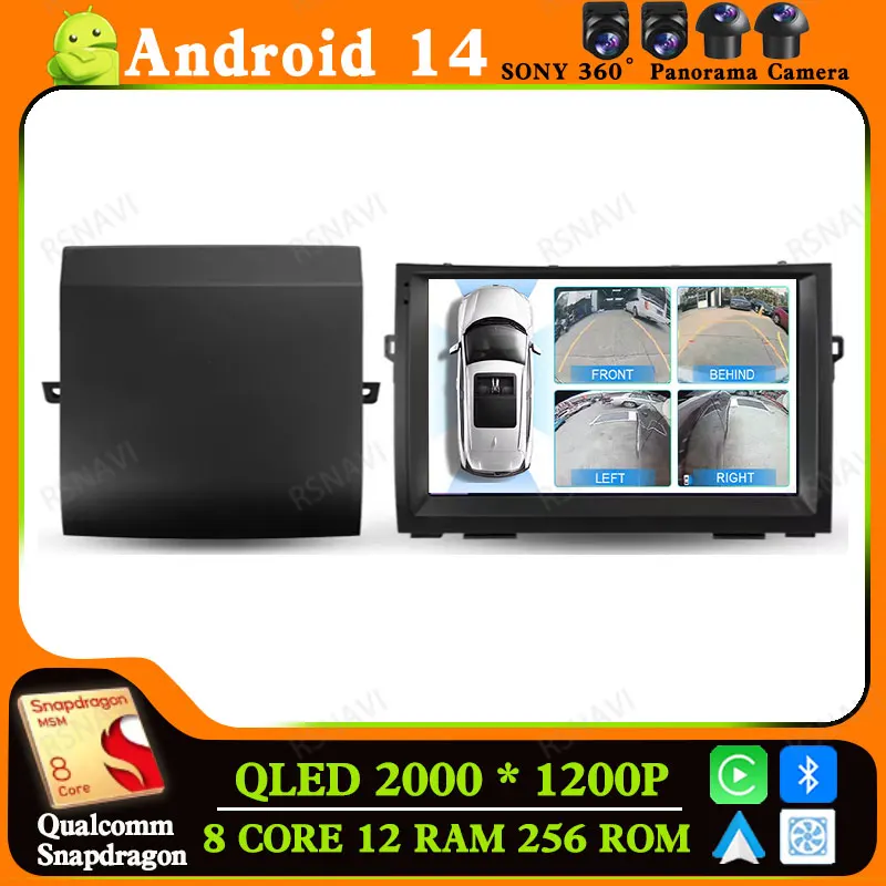 

Android 14 Car Radio For Toyota Prius XW20 II 2 2003 - 2011 DSP Stereo 5G WIFI Multimedia 4G LTE Navigation BT DVD Head Unit GPS