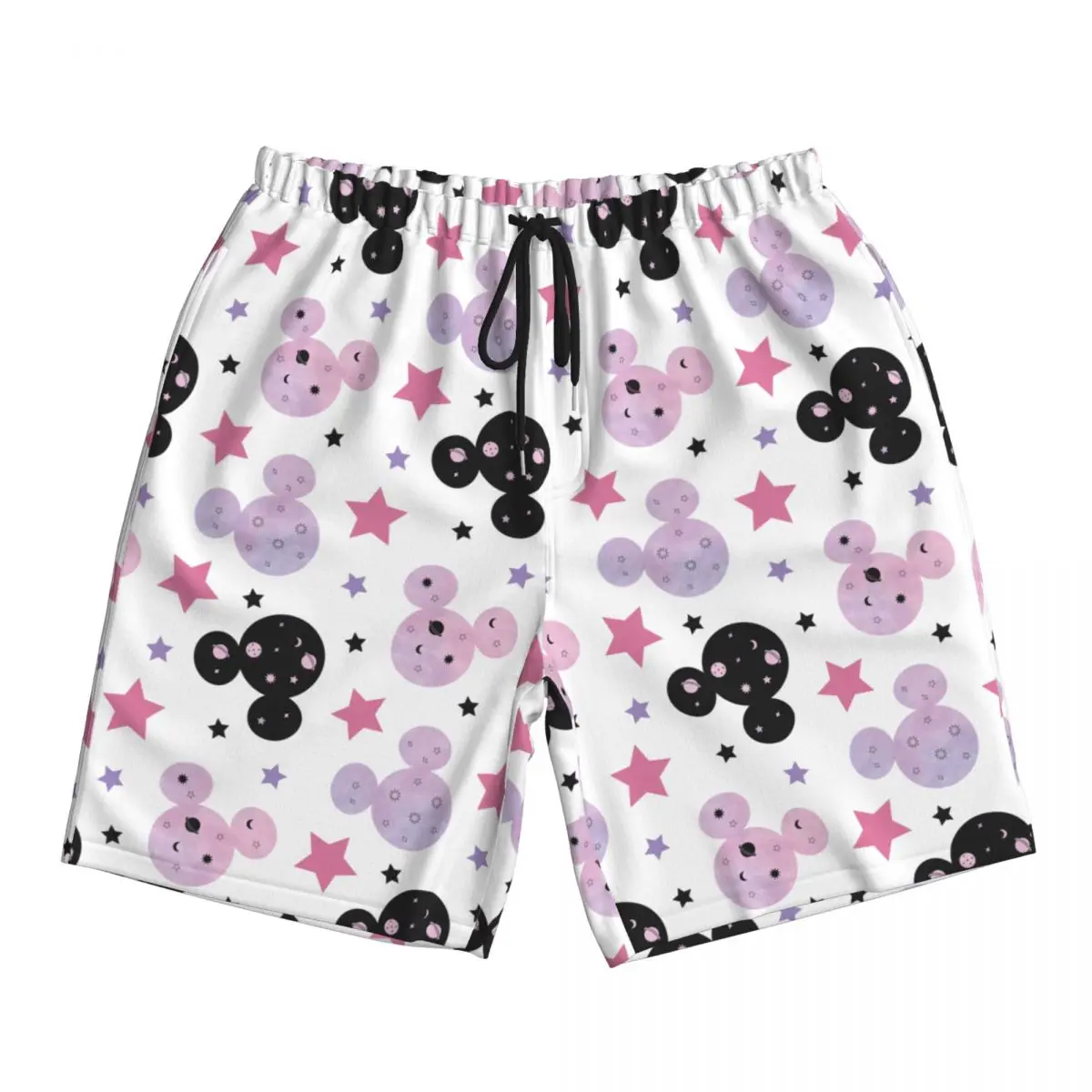 

Ледяное лето, мужские шорты с Микки Маусом и Минни, мужские плавки, пляжные шорты с принтом, уличная одежда для плавания, купальник