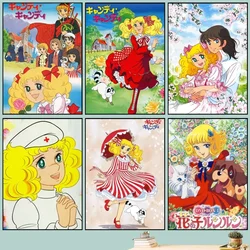 Manga Candy Candy Anime Poster DIY Vintage Movie Poster Wall Art Painting Study Stickers Big Szie Wall Painting