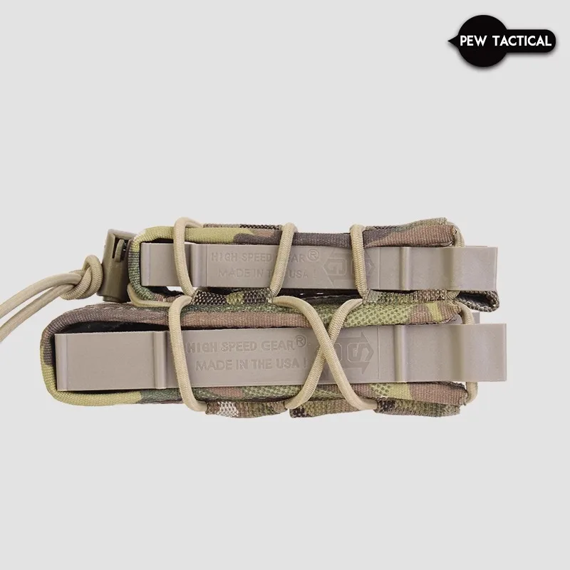 PEW Tactical porta cargadores MOLLE tipo HSGI para pistola individual - imagen 2