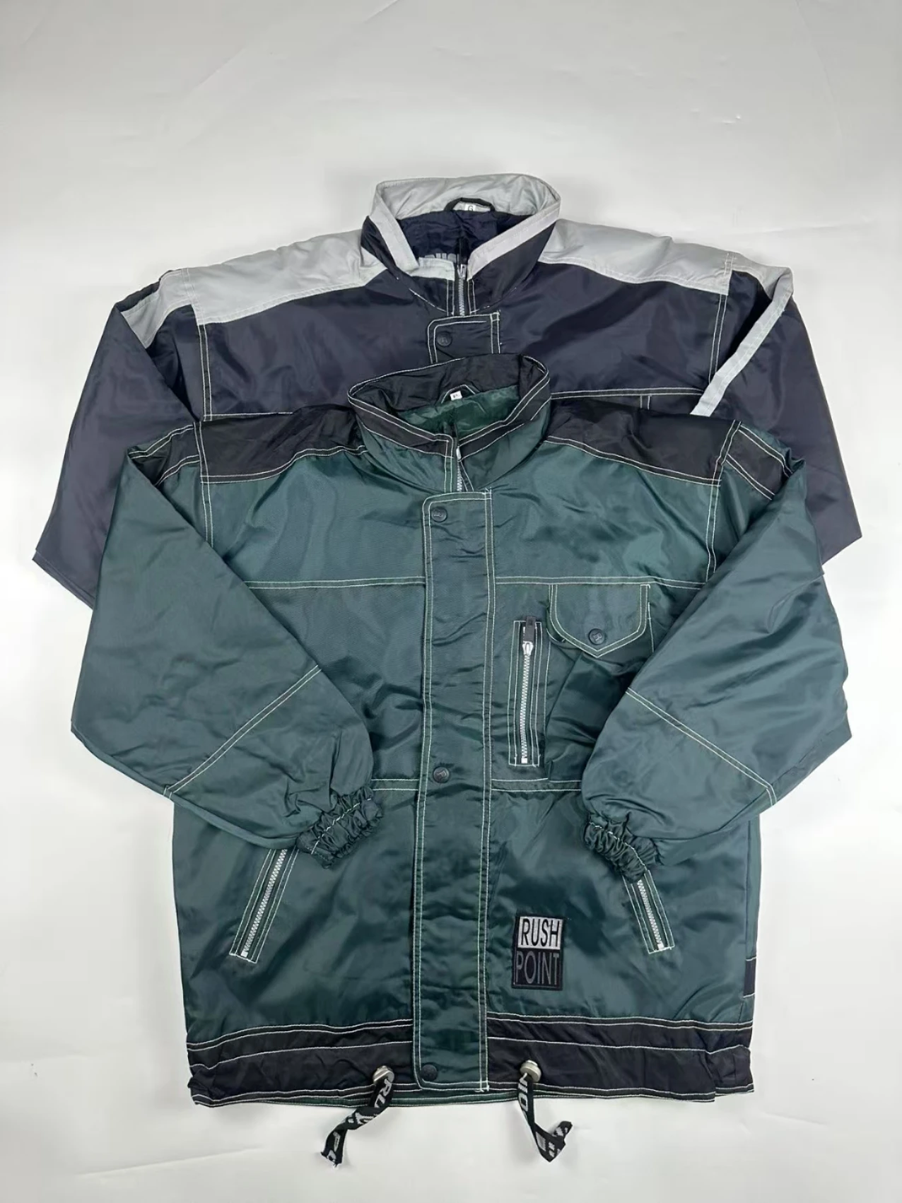 

Мужская утепленная куртка оверсайз с воротником-стойкой, весна-осень, хлопок, для скейтбординга, уличных танцев, модная, городская, с длинными рукавами