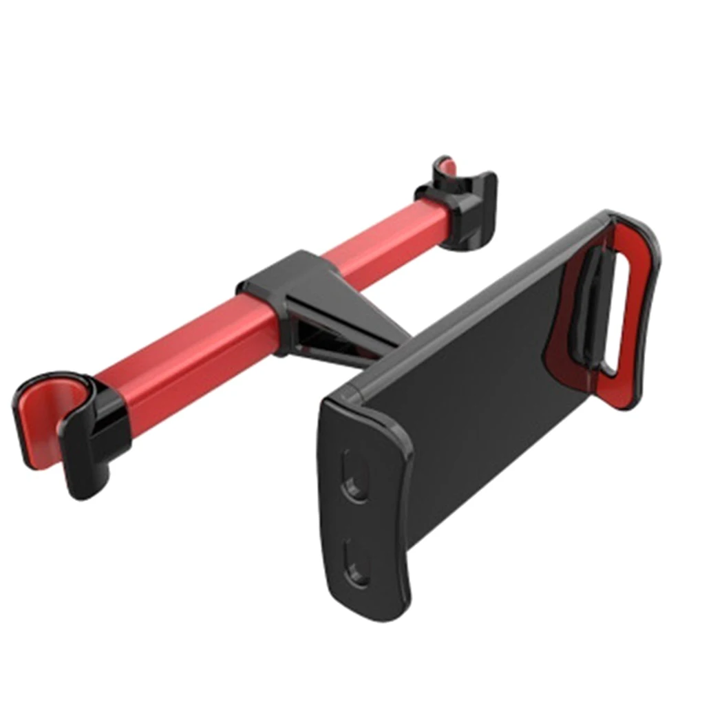 

Автомобильные вращающиеся задние держатели для телефонов из алюминиевого сплава, подставки для мобильных телефонов и планшетов, мягкая силиконовая стойка