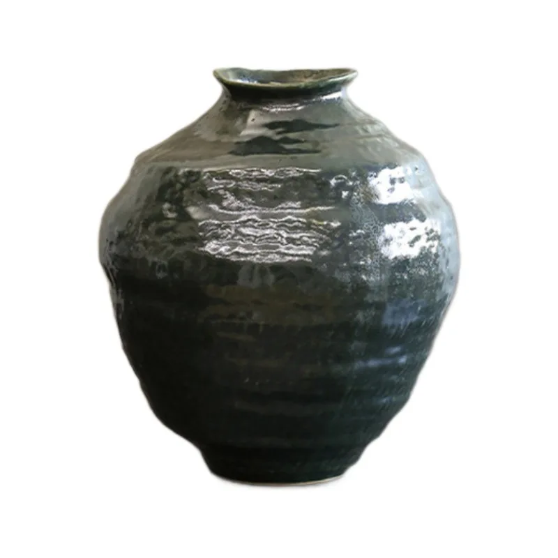 

Home vase new Chinese flower ware living room hotel desktop retro homestay ceramic ornament