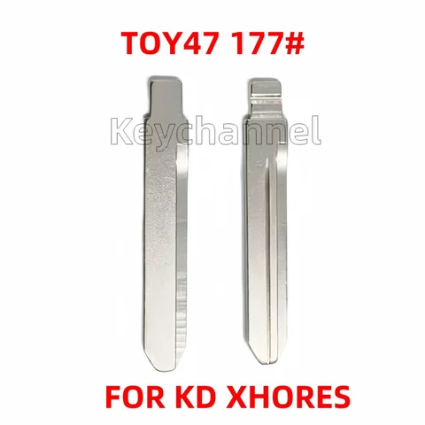 Заготовка Ключа Lishi TOY47 KD Для Toyota Auris, Avensis, Corolla, Yaris - 10/20/30/50 Шт. (бронзовый Материал)