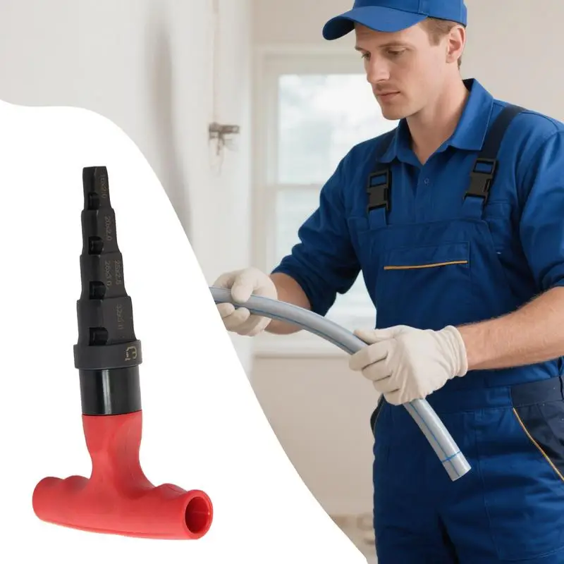 

Pipe Deburring Tool 16mm/20mm/25mm/32mm Internal Chamfering Tool Multi-layer Calibration Reamer 4-in-1 Ratcheting Swivel