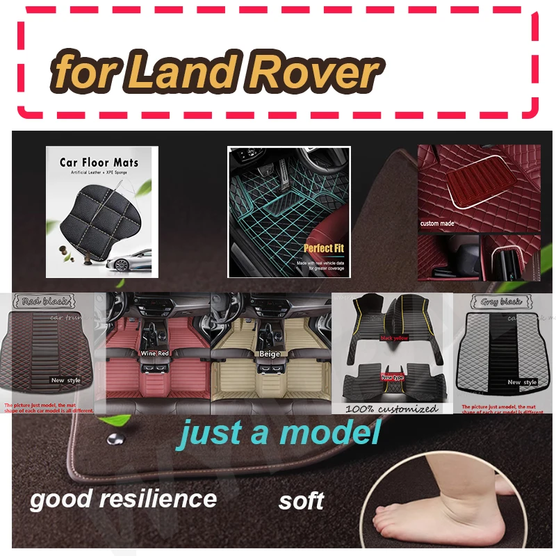

РОСКОШНЫЕ автомобильные коврики для Land Rover Range Rover Sport Five Seats 2010 2011 2012 2013, автомобильные коврики для ног