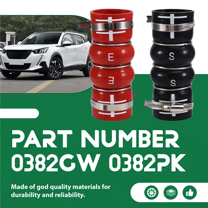 AB96-0382GW 0382PK Klepkamer Side Air Aansluiting Inlaattraject Voor Citroen C3 DS3 1007 207 208 301 4008 2008