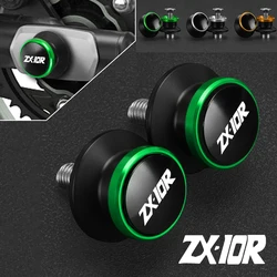 FOR Kawasaki ZX 10R ZX10R ZX-10R 2004-2019 2020 2021 NINJA ZX 10R 2022 Motorcycle 8MM Swingarm Spools Rear Stand Screws Sliders