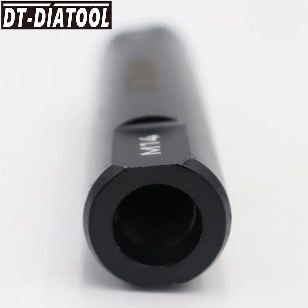 2pcs Change Thread Converter Core Bits Extension Rod Convert M14 or 5/8"-11 Adapter Connection Converter for Drilling Bit