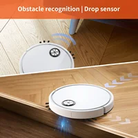 Robot Vacuum and Mop Combo, 2 in 1 Robotic Vacuum Cleaner with ，App/Remote, Strong Suction, Slim, Ideal for Hard Floor, Pet Hair 3
