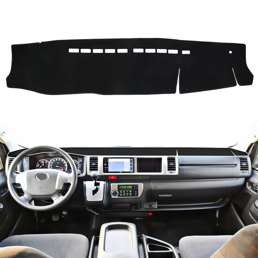 

for Toyota Hiace 200 Car Dashboard Mat Dash Mat Dashmat Accessories Sunshade Protective Carpet