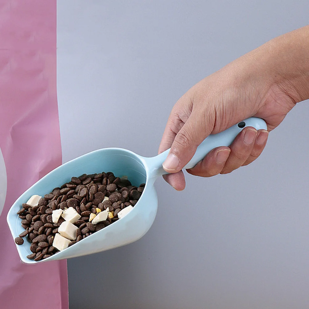 

3Pcs Pet Food Scoop Durable Cat Dog Spoon Feeding Tools Lightweight Easy Safe Materials Great Gift Pet Supplies