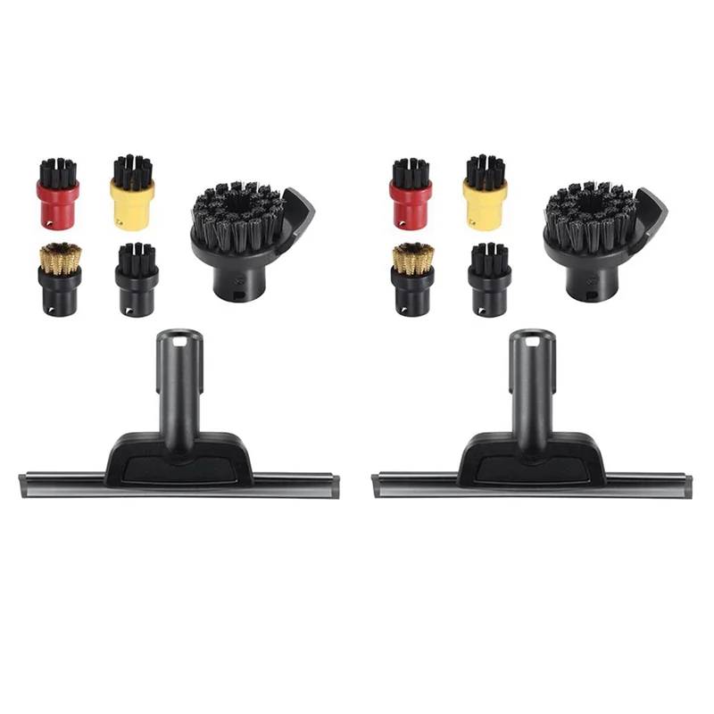 

BAAN-3X Window Nozzle Scraper Round Brush For Karcher SC1 SC2 SC3 SC4 SC5 For Steam Cleaner Sweeper Brushes Parts Accessories