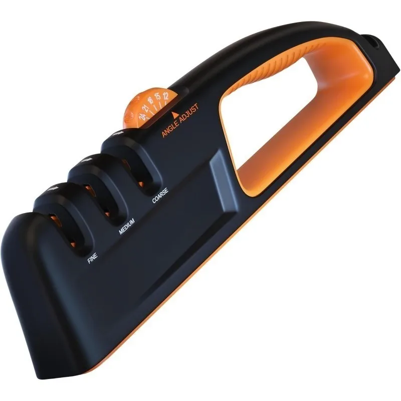 

5 Precision Adjust Knife Sharpener- 3-Stage Premium Kitchen Knife Sharpener to Repair, Restore & Polish Blades