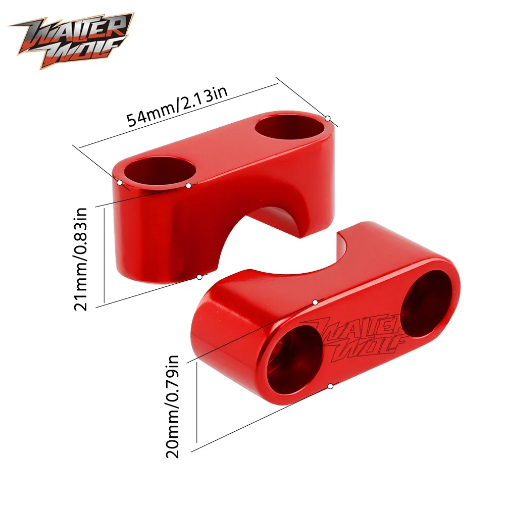 CR250 CR125 Handlebar Clamping Cover Motorcycle For HONDA CR80R CR85R CRM125 CRM250 CR500 CR CRM 80R 85R 125 250 500 Accessories