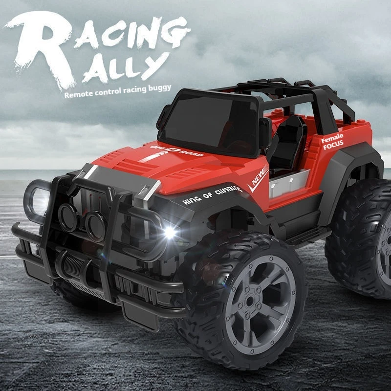 

Wireless Remote Control Car 2.4g Off-Road Climbing Drift Boys And Children Outdoor Remote Control Toy Large Headlight Charging