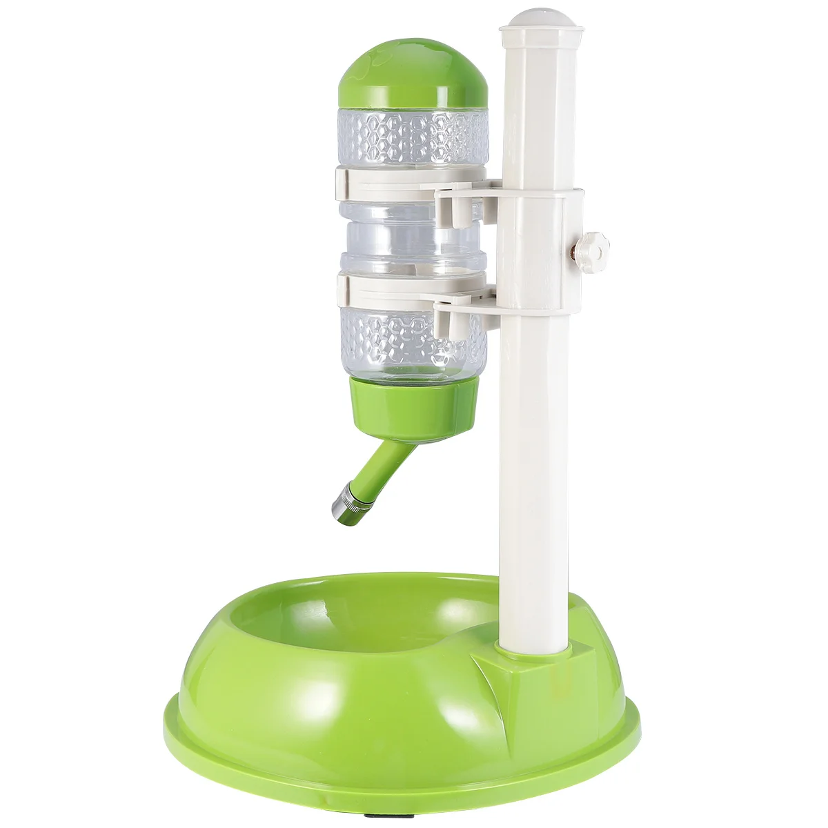 

1Pcs Automatic Pet Feeder Large Capacity Food Dispenser Shallow Trough Easy Clean Refill Adorable Heart Shape Design for Cats