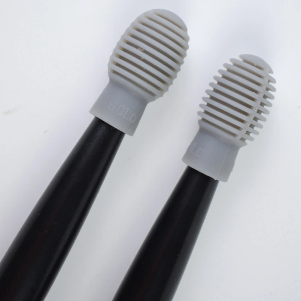 

4 PCS Silicone Head of Drum Rod Stick Cap Accessories Drumstick Tips Cover Drumsticks