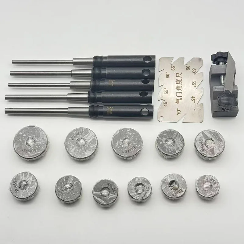 11-meules-diamantees-porte-outil-reglage-d'outils-ensemble-d'outils-de-regle-d'angle-de-valve-pour-reparer-le-siege-de-valve-de-23-a-40mm