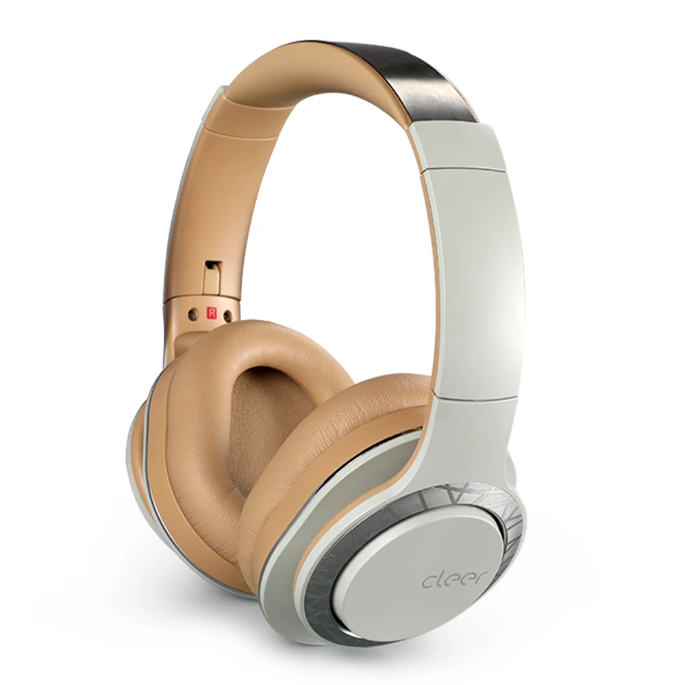 Cleer ENDURO 100 Rechargeable sans fil Bluetooth pliable 100 heures de lecture sur l'oreille sans fil Niose suppression casque