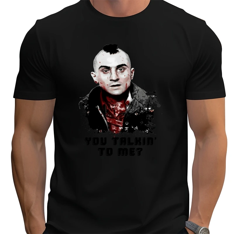 

Travis Bickle Quote You Talkin' to Me Taxi Driver Thriller Film Passenger Watching Gift Men Women Unisex T-Shirt