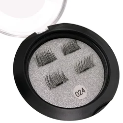 1 Pairs Magnetic Eyelashes Reusable False Eyelashes No Glue Magnetic Eyelash Natural long Mink Lashes Fluffy Faux Cils Makeup