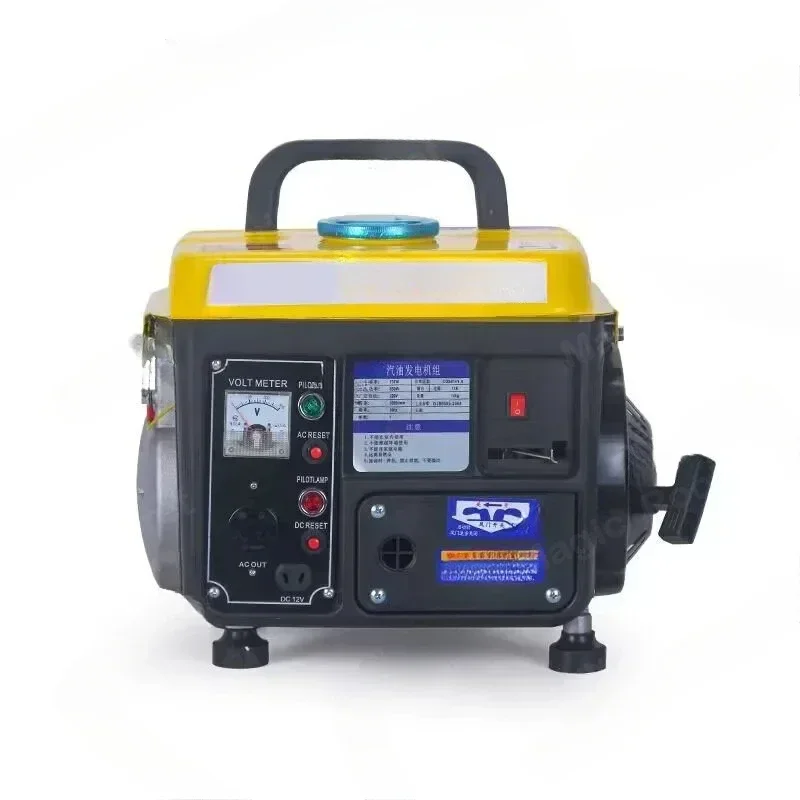 220V 650W Small Noise Gasoline Generator Portable Household Micro Two-Stroke Single Phase Gasoline Generator