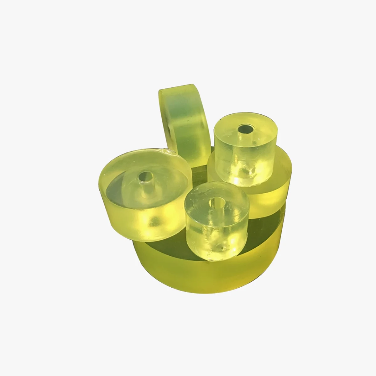 

Polyurethane Gasket,Green PU Hollow Disc Cow Tendon Pad, Cushioning And Shock-Absorbing Pad Solid Thickness5/10/15mm