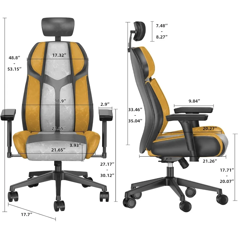 Adults All -cold Solidification Foam Game Chair Compliance With Ergonomic Computer Racing Office Chairs Mobile Furniture Gaming