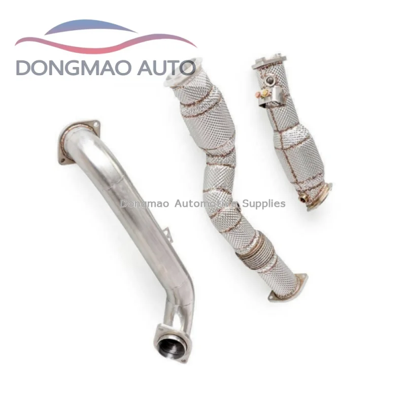 For BMW M2 M2C G87 3.0T 2021-2024 Exhaust System Heat Shield Downpipe Exhaust Stainless Steel Exhaust Pipe
