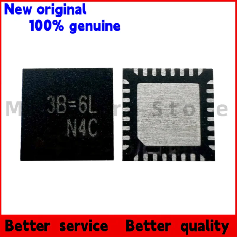 (2Pece)100% новый RT3662EBGQW RT3662EB (3B = 3M 3B = 2G 3B = 1L 3B...) Новый оригинальный QFN-32 Черный пластиковый корпус