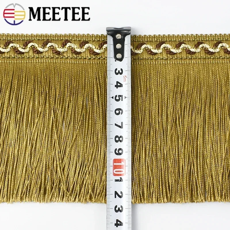 1/2M Tassel Fringe For Garment Lace Trim Band Curtain Home Textile Ribbon Tassels Dresses Trimming Fringes DIY Sewing Accessorie