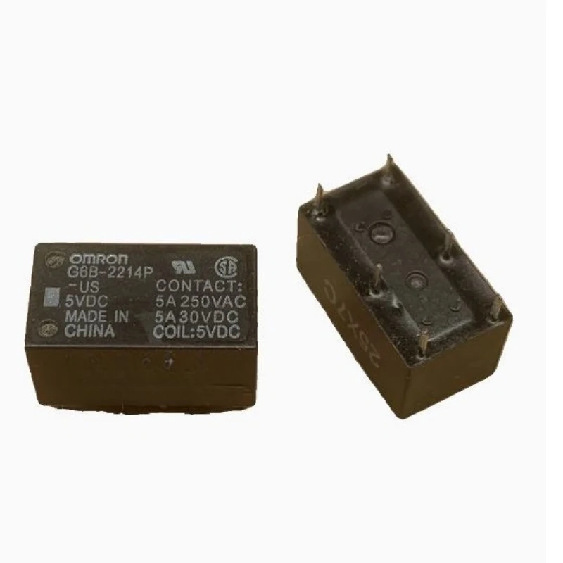 

5 шт./лот G6B-2214P-US 5 В постоянного тока 12 В постоянного тока 24 В постоянного тока 2114 P-US 12 В
