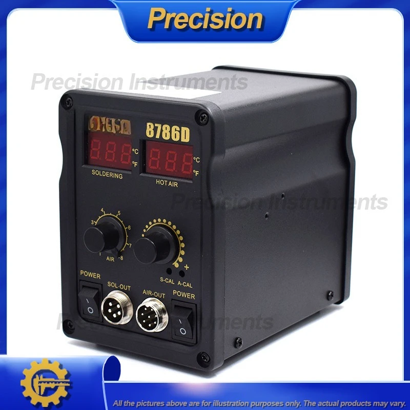 2026 محطة إعادة العمل لحام التحكم في درجة الحرارة الرقمية لإصلاح الهاتف المحمول مع مجموعة فوهة ثابتة #4