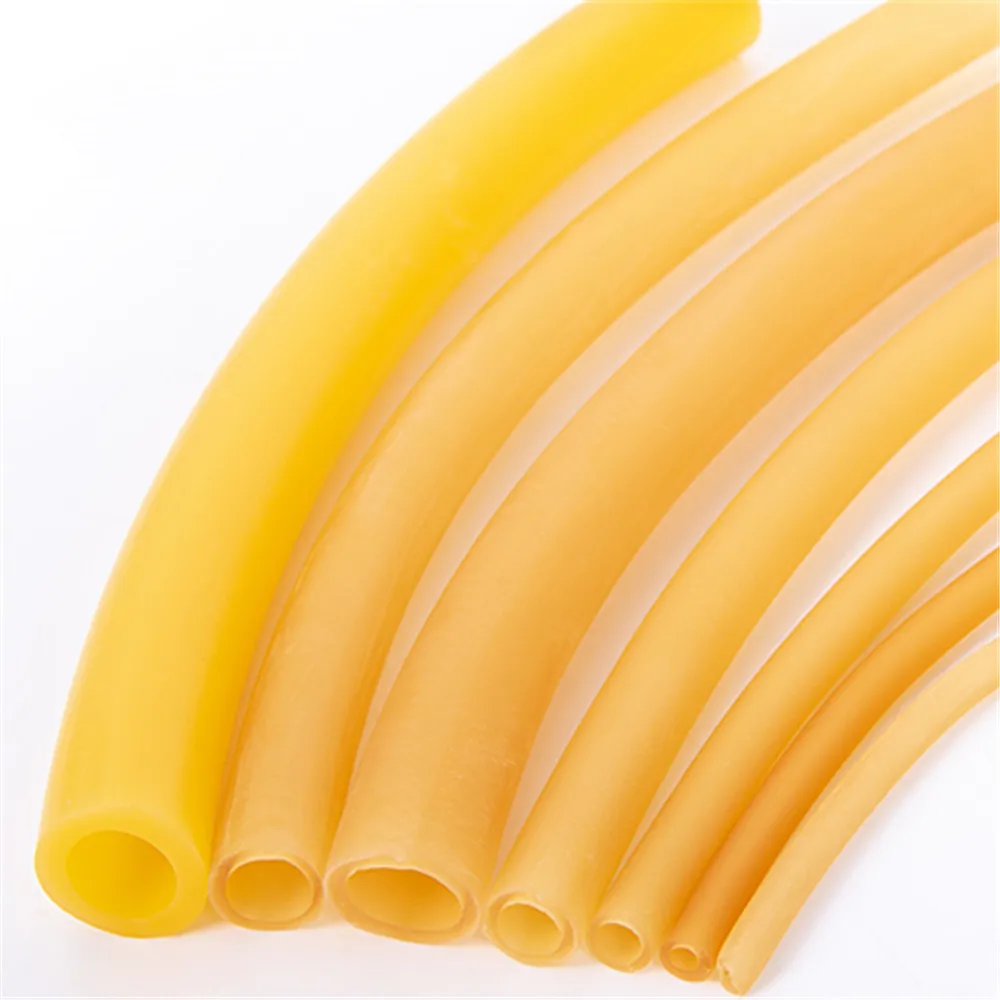 Nature Latex Rubber Hoses High Resilient Elastic Surgical Medical Tube Slingshot Catapult