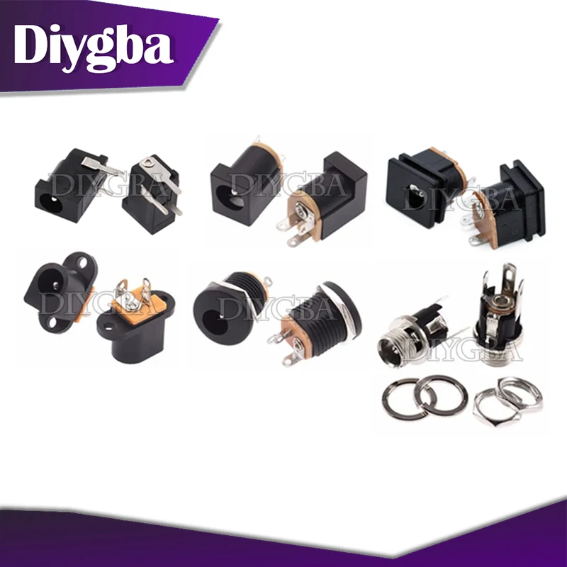 10Pcs Dc Power Jack…
