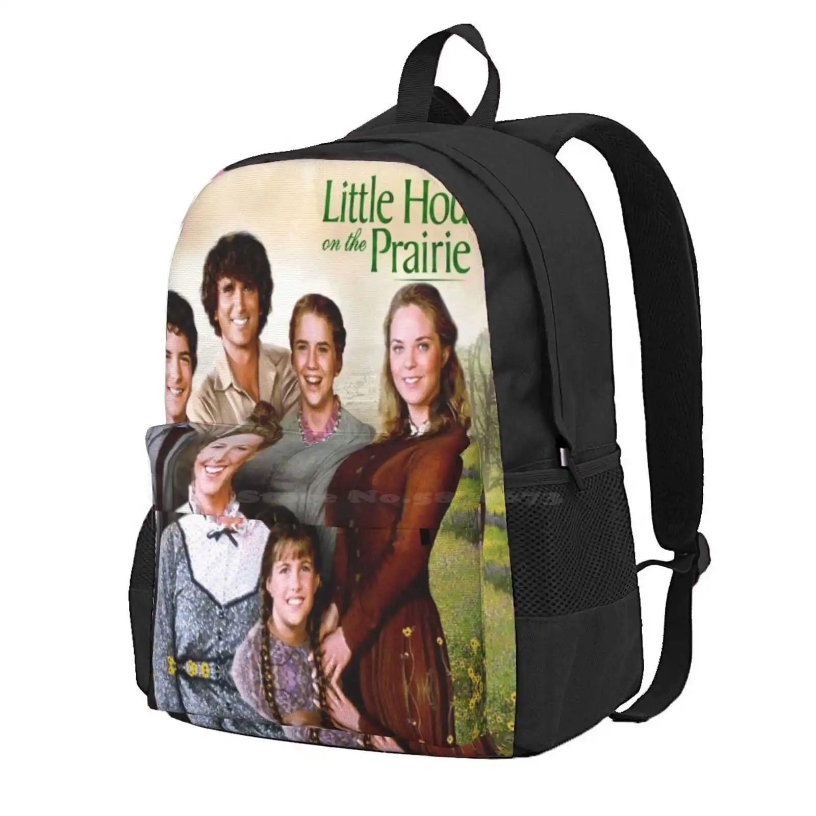 Little House On The Prairie Family Hot Sale Schoolbag Backpack Fashion Bags Little House On The Prairie Classic Tv Shows