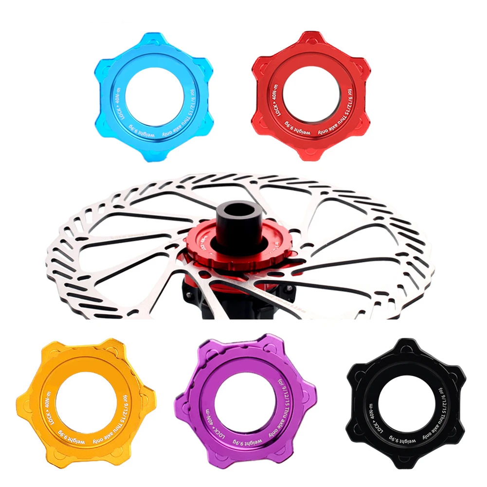 Disc Brake Conversion Center Lock Adapter Disc Brake Enhancement for Mountain Bike Compatibility User-friendly Installation
