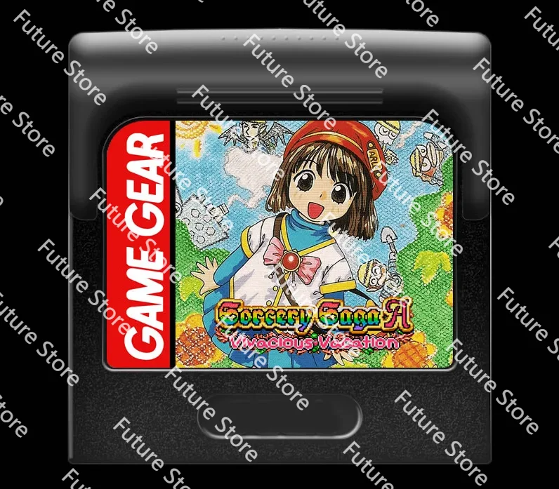 

8bit game GAME GEAR cartridge : Madou Monogatari A - Doki-Doki Vacation [v1.0] ( USA English Version!! ）
