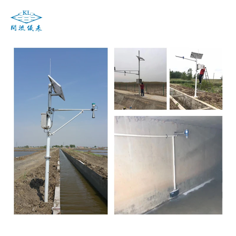 Measuring River Flow Waste Water Sewage Ultrasonic Level Gauge Open Channel Flow Meter