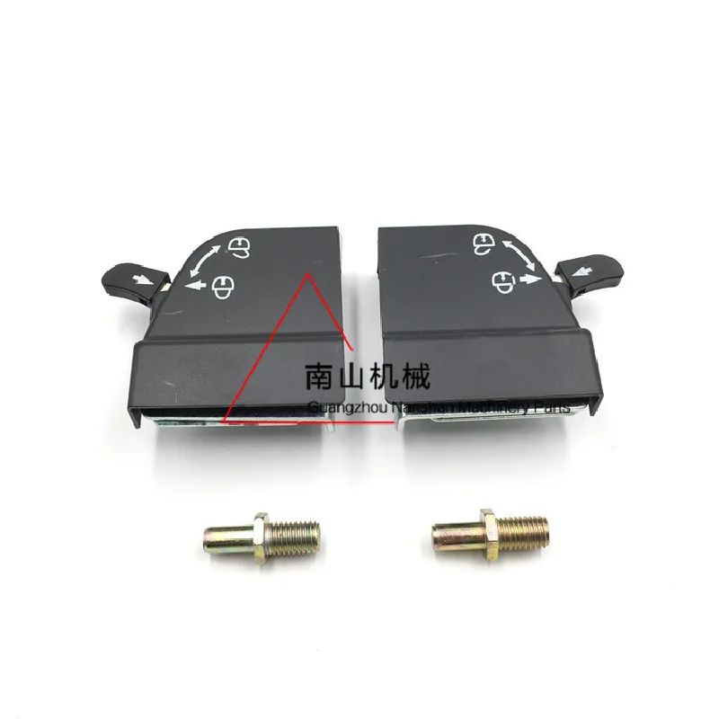 For Front windscreen lock Lonking LG60 65 150 6060DCab front windshield glass lock Lock block frame lock Excavator Parts