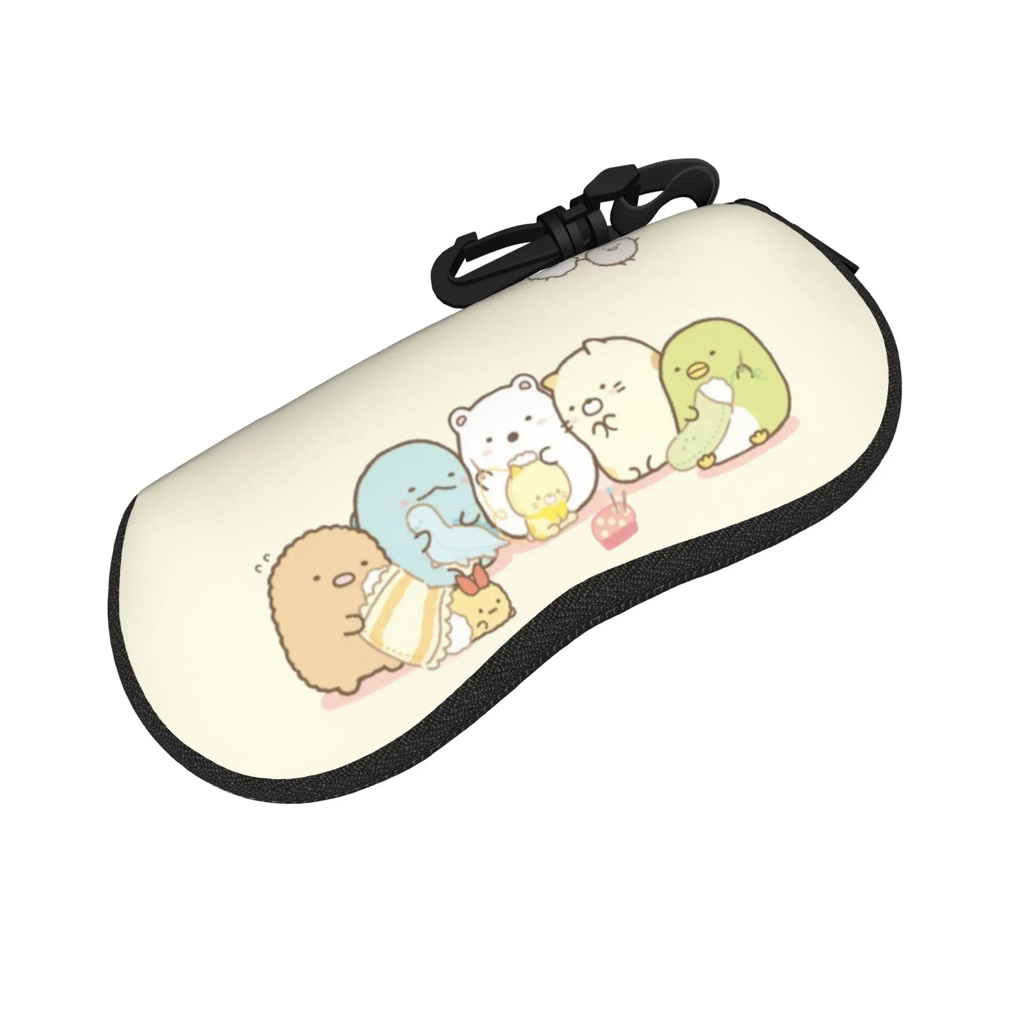 Harajuku Sumikko gurashi with their toys  Glasses Case New Box  Eyewear Protector Cartoon Sunglasses Box